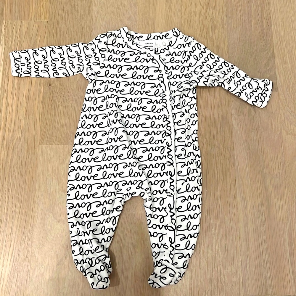 Nordstrom baby love footed sleeper